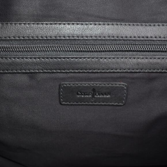 Jordan Brand x Cole Haan Black Canvas & Leather Weekender Duffel Bag - Picture 7 of 7